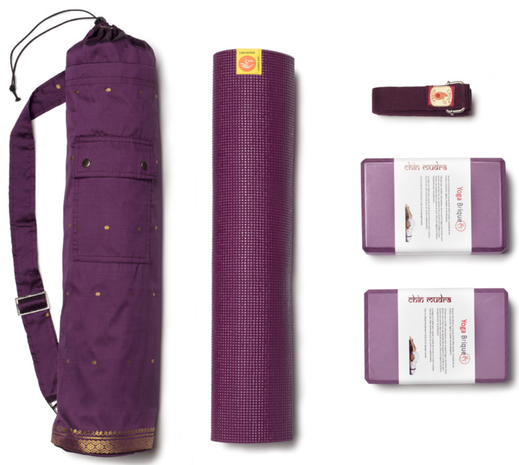 Le cadeau de Noel yoga tout en un : le kit Kit Yoga Confort Non Toxique 6 mm Offrez le Kit Yoga Confort Non Toxique 6 mm pour Noel