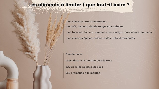 Les élements à éviter