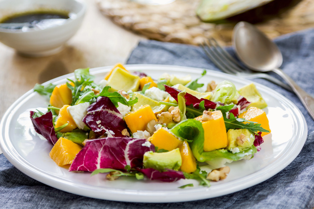 Salade quinoa -mange , alimentation ayurveda