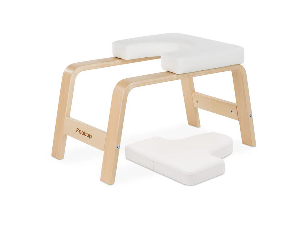Item Banc pour Sirsasana (la posture reine) Blanc (avec coussin)