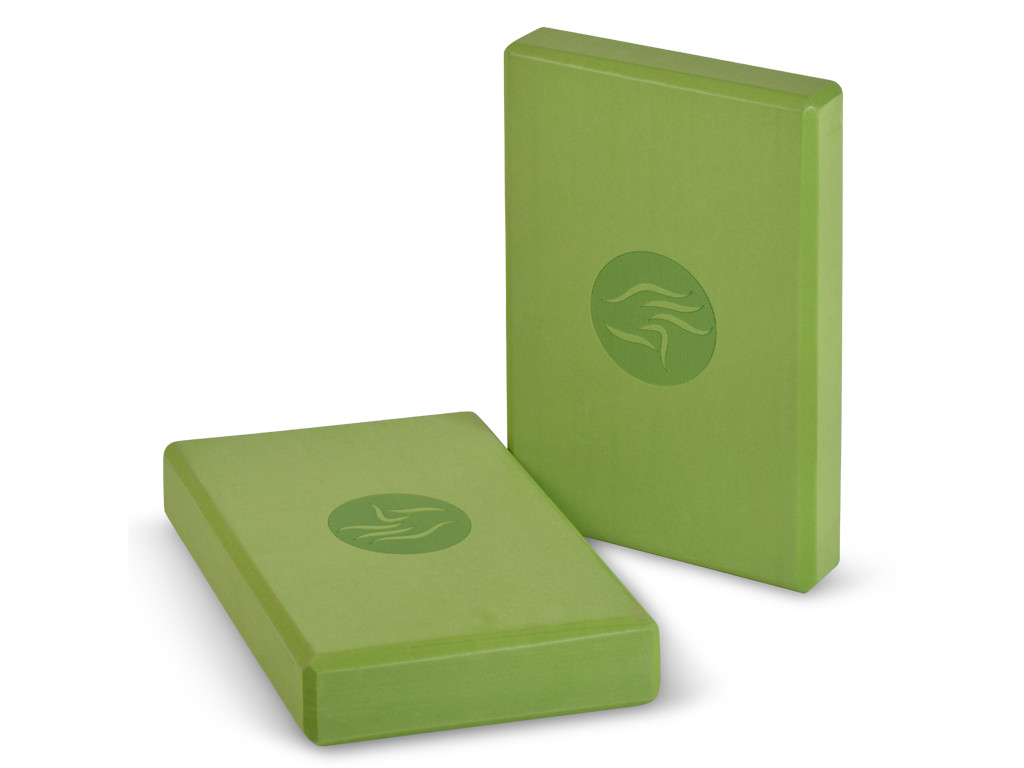 Item Bloc de yoga Eva non toxique - 30cm x 20cm x 5cm Vert