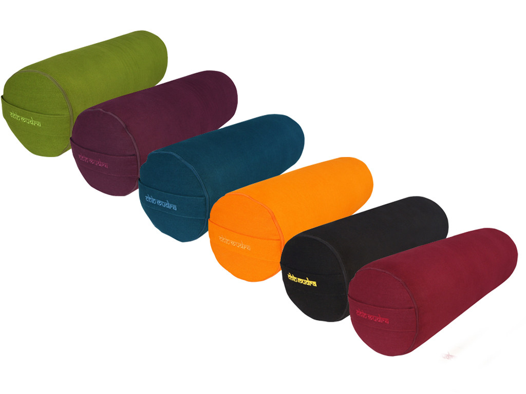 Item Bolster de yoga 100 % coton Bio 65 cm x 21 cm KAPOK Lot de 6