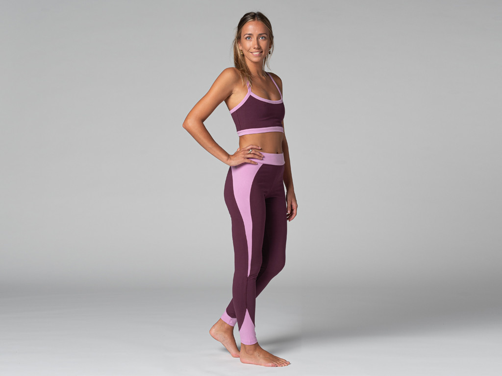Brassière de yoga Bi-colore - Bio