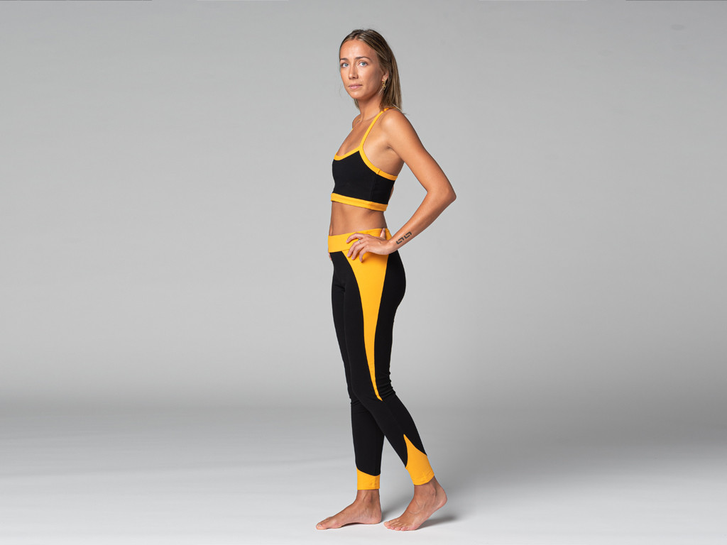 Brassière de yoga Bi-colore - Bio