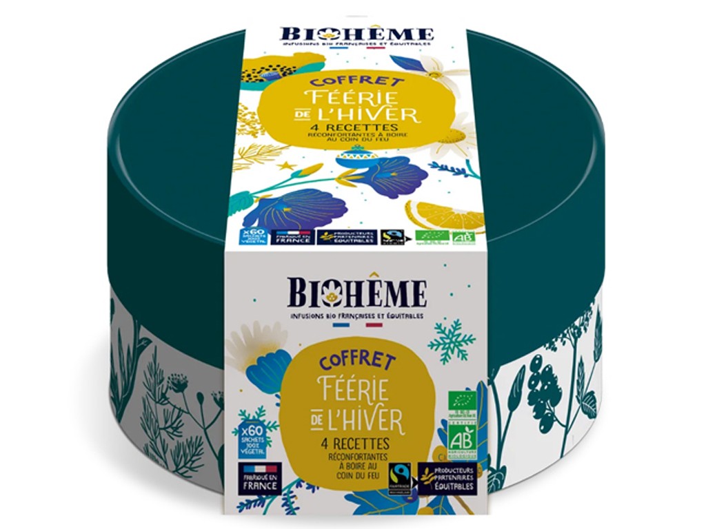 Item Coffret Infusions Féérie de l'hiver bio 60 Infusettes Végétales