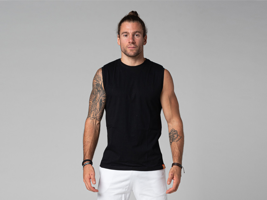 Item Débardeur Homme 100% Bio Noir
