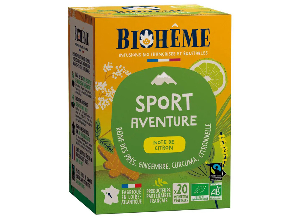 Item Infusion Sport Aventure 20 Infusettes Végétales