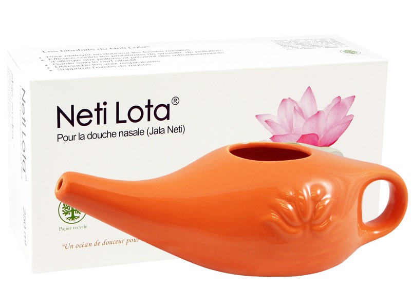 Item Lota en porcelaine émaillée 250ml Orange Safran