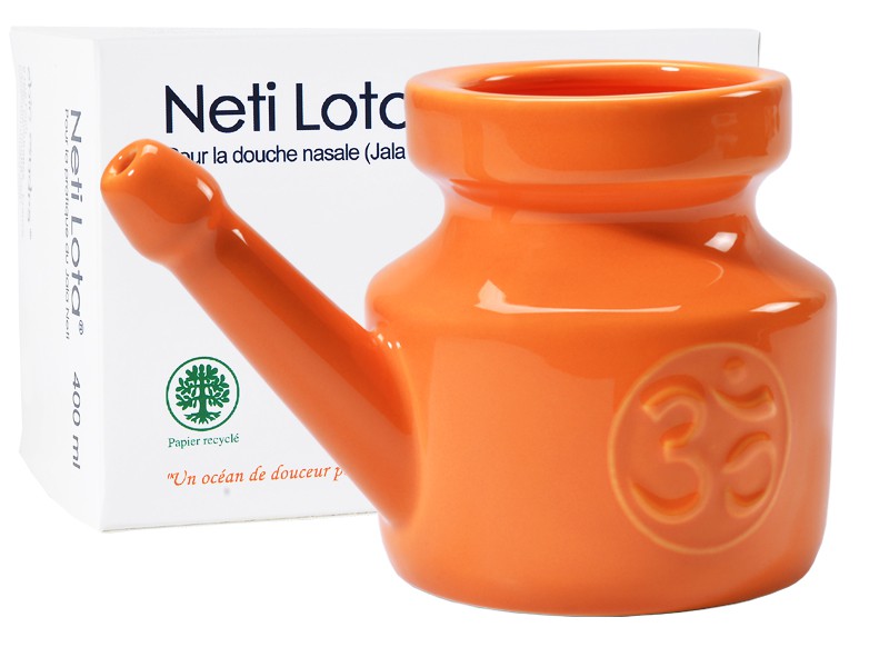 Item Lota Om en porcelaine émaillée 400ml Orange Safran