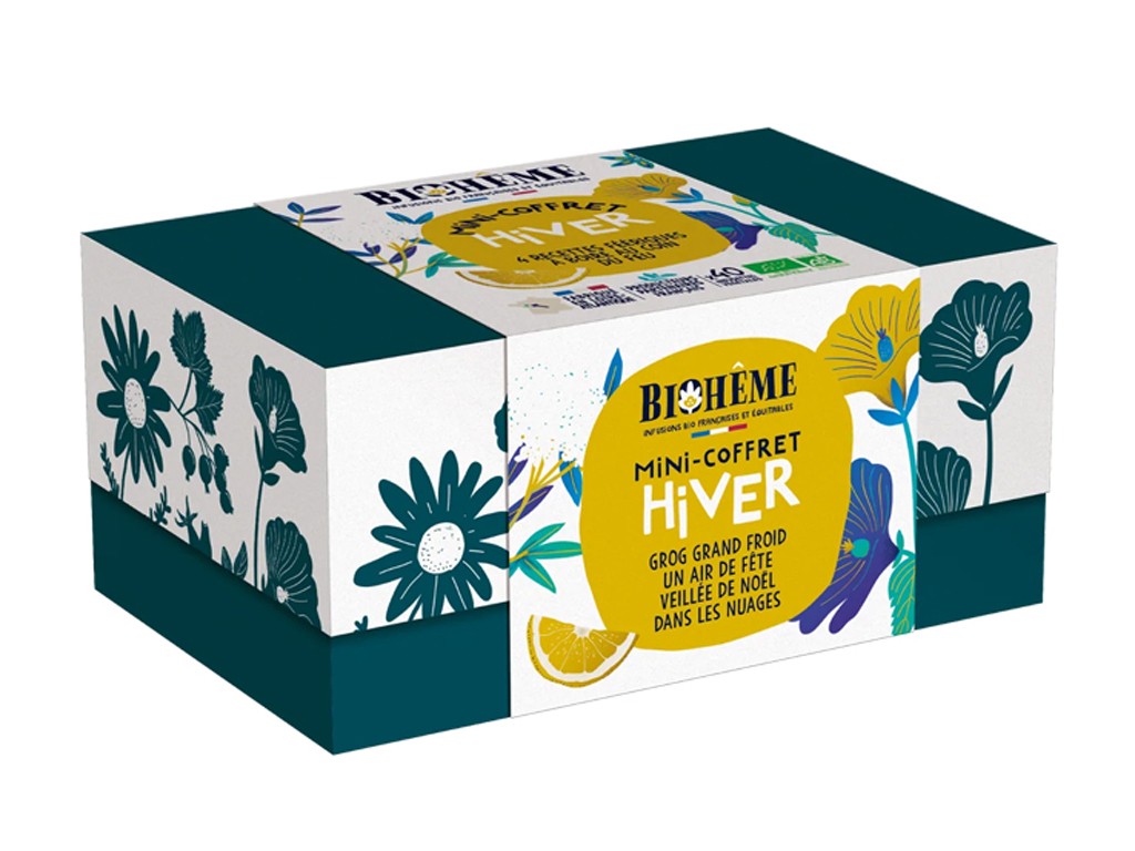 Item Mini coffret Hiver bio 40 infusettes Végétales
