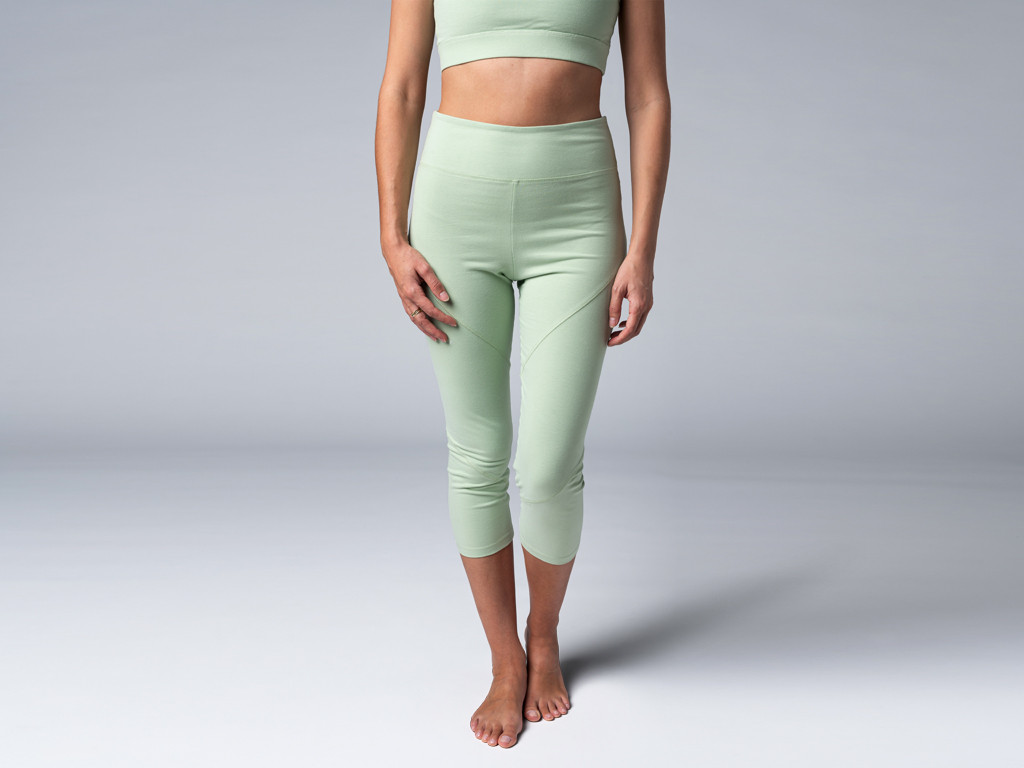 Item Pantalon de yoga Corsaire - Bio Vert