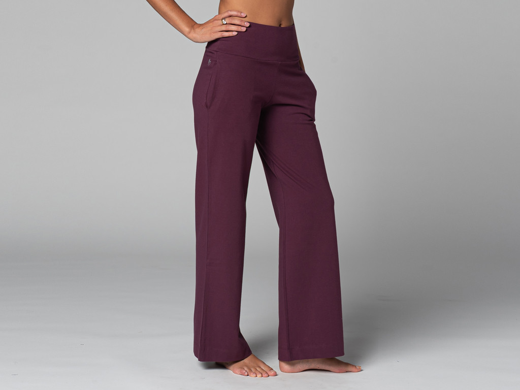 Item Pantalon de yoga Femme Jazzy - Bio Prune