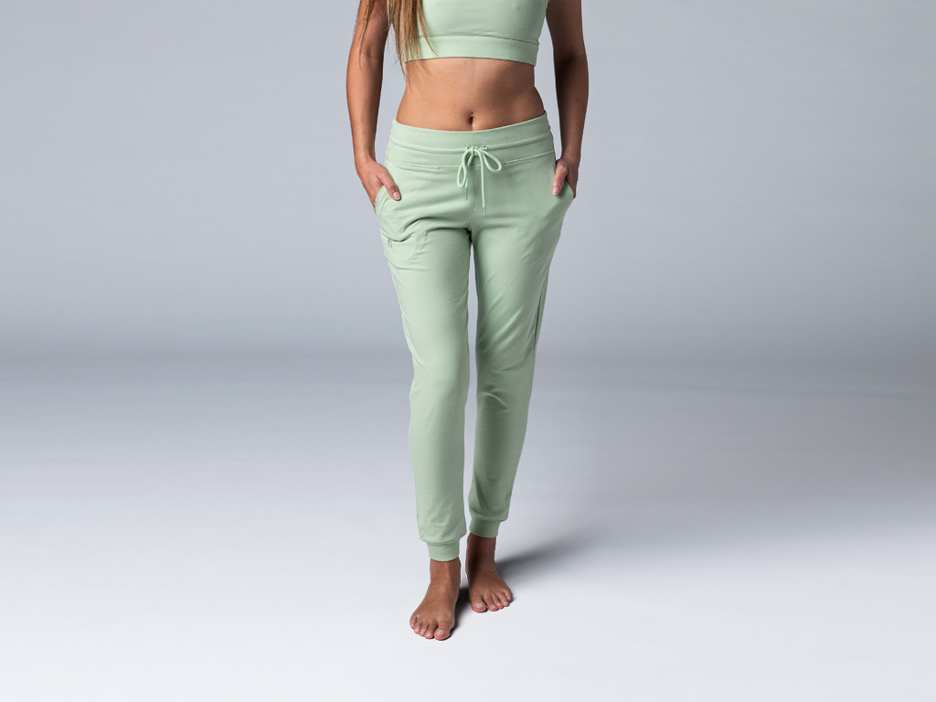 Item Pantalon de Yoga femme Jogg - Bio Vert