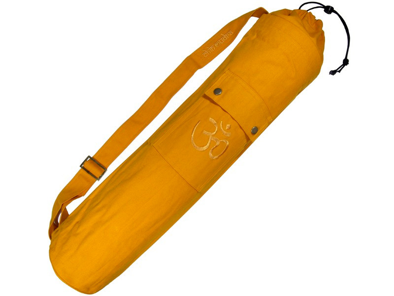 Item Sac à tapis de yoga 100% Coton Bio 71cm x 15cm Orange Safran