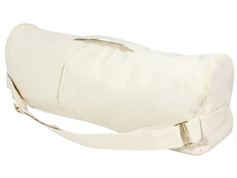 Item Elegante y moderna bolsa para esterilla de yoga, 100% algodón orgánico, 80 cm x 17 cm. Naturaleza