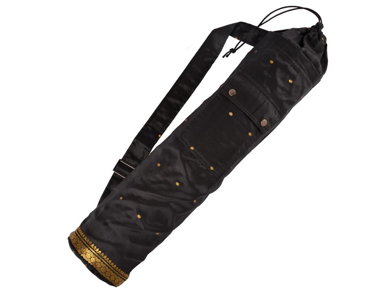 Item Bolsa Saree para esterilla de yoga Negro