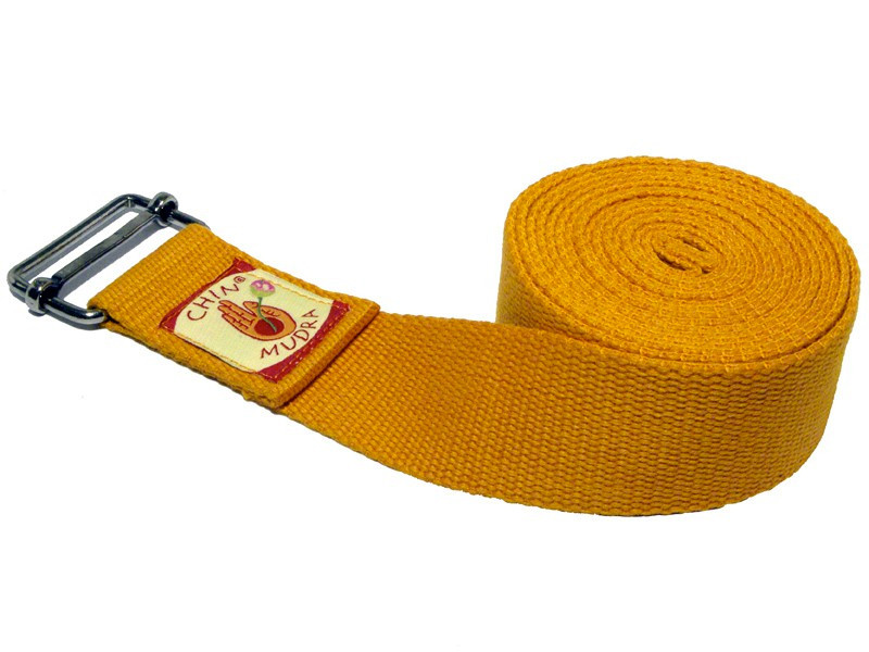Item Correa de yoga orgánica hebilla rectangular Azafràn