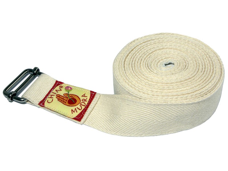 Item Sangle de yoga Iyengar 100% Coton Bio 3cm x 300cm