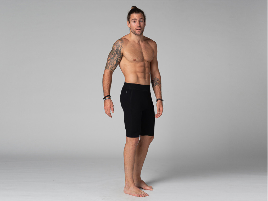 Short Homme Style Cycliste - Coton Bio