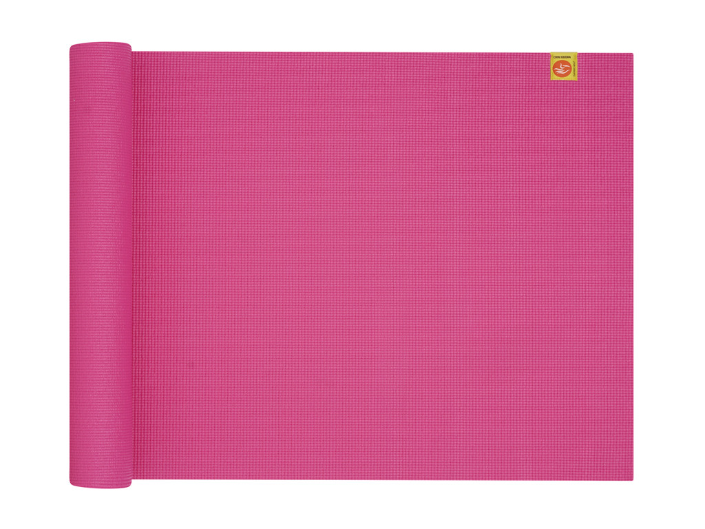 Item Esterilla de yoga no tóxica: 183 cm x 61 cm x 4,5 mm rosa india