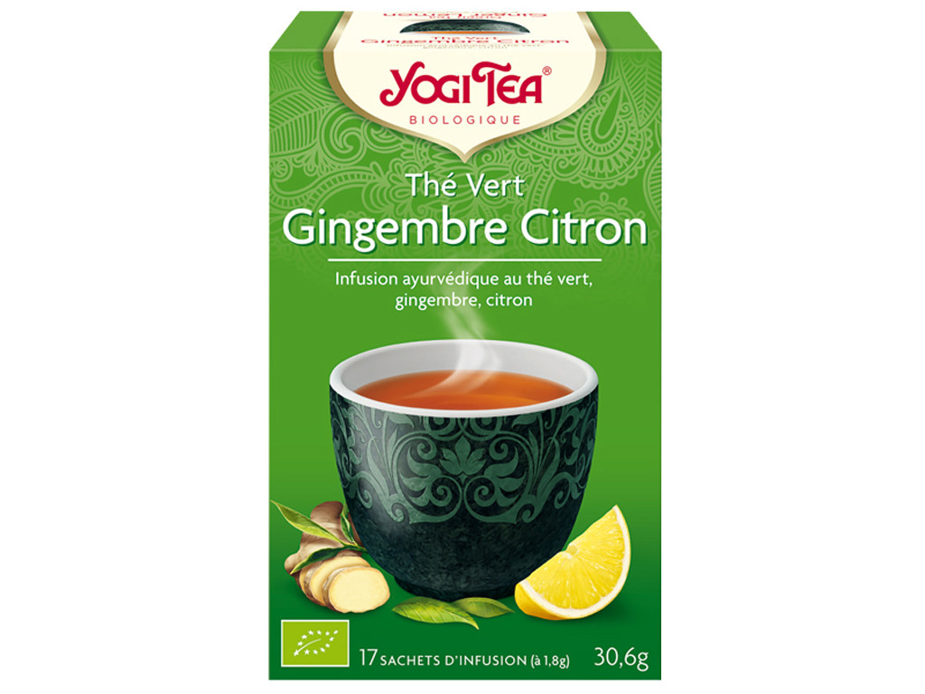 Item Thé Vert Gingembre Citron 30 gr