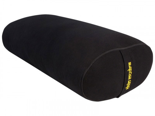 Bolster de yoga Ovale KAPOK 100 % coton Bio 60 cm x 15 cm x 30 cm