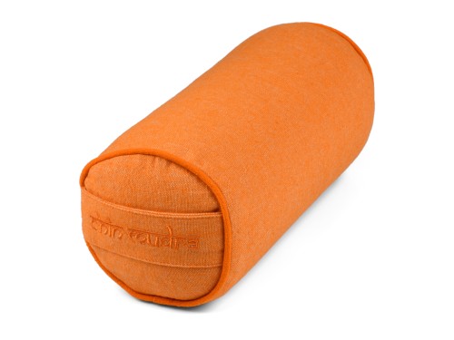 Bolster Mini Cylindrique en Chambray de coton biologique - Épeautre