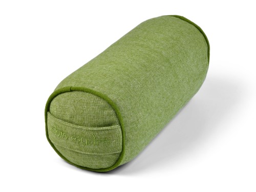 Bolster Mini Cylindrique en Chambray de coton biologique - Épeautre
