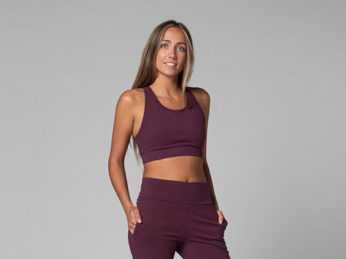 Brassiere de yoga Glamour - Bio