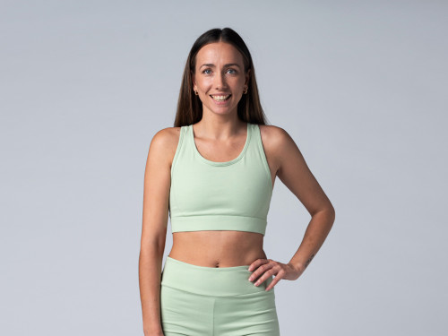 Brassiere de yoga Glamour - Bio