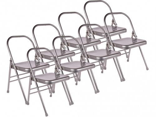 Chaise de Yoga Standard 1 Barre Grise