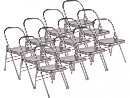 Chaise de Yoga Standard 1 Barre Grise