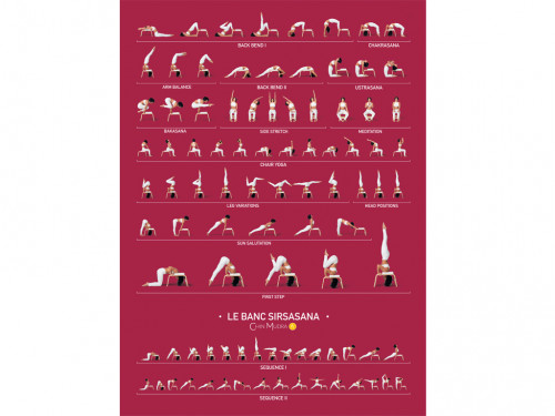 Poster de Sirsasana variations