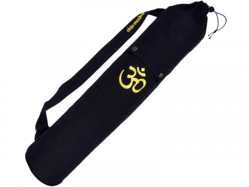 Bolsa para esterilla de yoga 100% algodón orgánico 80 cm x 15 cm