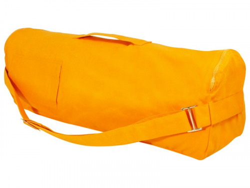 Elegante y moderna bolsa para esterilla de yoga, 100% algodón orgánico, 80 cm x 17 cm.