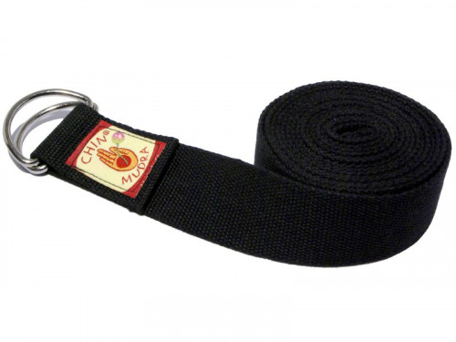 Sangle de yoga 100% coton Bio boucle 1/2 lune