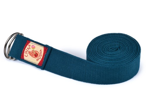 Sangle de yoga 100% coton Bio boucle 1/2 lune