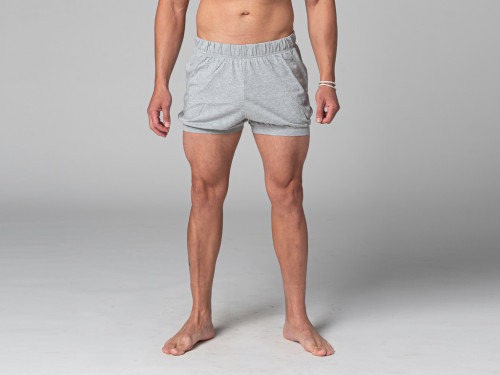 Pantalones Cortos Tradicionales Iyengar para Hombre - Algodón orgánico