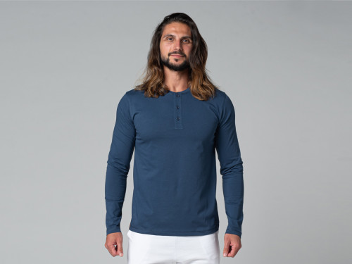 T-Shirt TAPAN 3 boutons 100% Bio