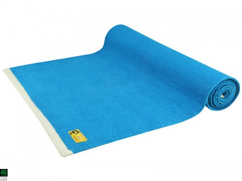 Esterilla de yoga Taj 100% algodón orgánico 2 m x 66 cm x 5mm