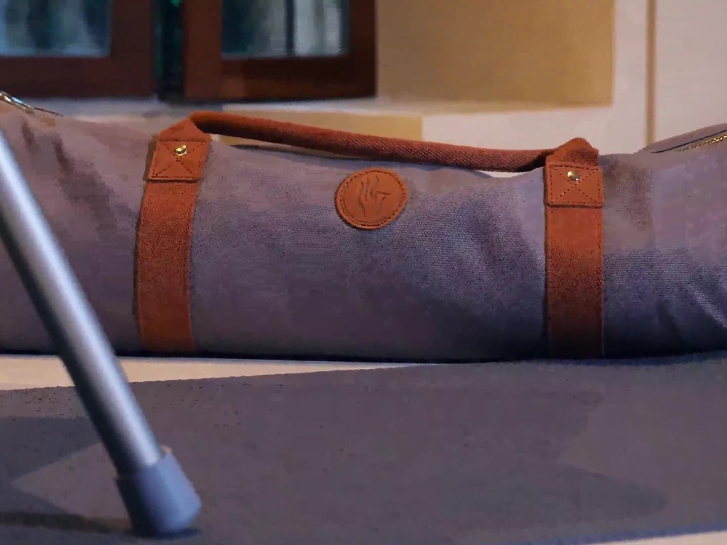Bolso de Yoga Navy - Color algodón arena
